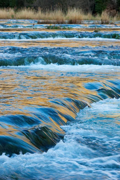 Roki Facka Národním Parku Krka Chorvatsko — Stock fotografie