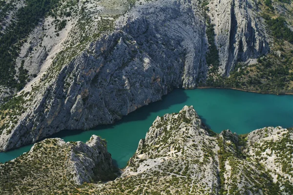 Cañón Parque Nacional Krka Croacia — Foto de Stock