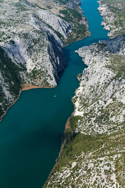 Φαράγγι Στο Εθνικό Πάρκο Krka Κροατία — Φωτογραφία Αρχείου