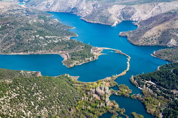 Řeky Cikola Krka Národním Parku Krka Chorvatsko — Stock fotografie