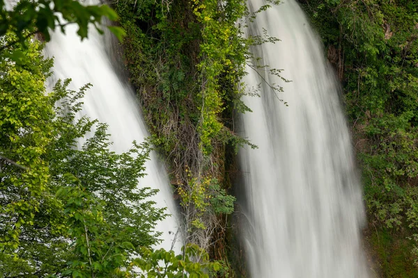 Cachoeira Manojlovaki Buk Parque Nacional Krka Croácia — Fotografia de Stock