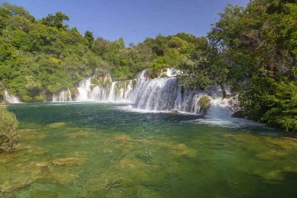 Skradinski Buk Waterfall Krka National Park Croatia — Stock Photo, Image