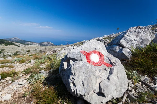 Górski Ilija Peljeacu Chorwacja — Zdjęcie stockowe