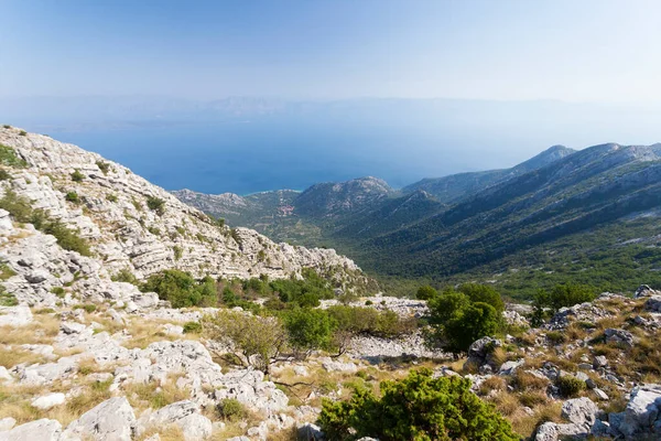 Montagna Ilija Peljeac Croazia — Foto Stock