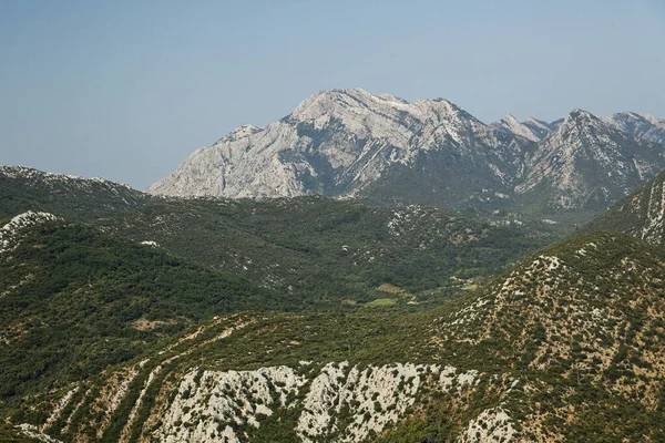 Montagna Ilija Peljeac Croazia — Foto Stock