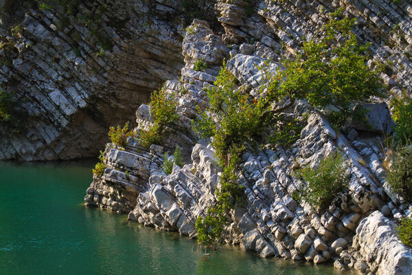 Долина реки Вьоса в Албании
