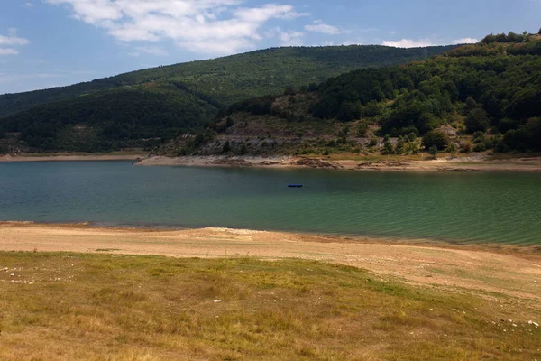 Der See Stausee Mavrovo Nationalpark Mazedonien — Stockfoto