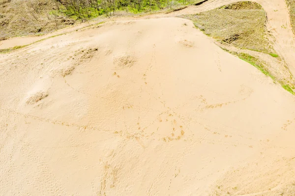 Hırvatistan Özel Rezerv Urevac Sands Hava Manzarası — Stok fotoğraf