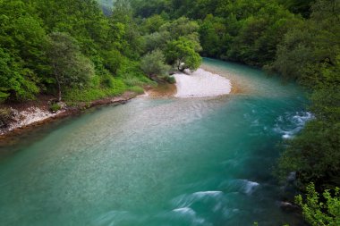 Bosna-Hersek 'teki Neretva Nehri.