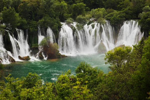 Wasserfall Kravica Bosnien Und Herzegowina — Stockfoto