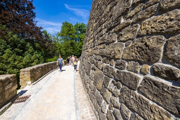 Trakoscan Slott Landsbygden Kroatien — Stockfoto