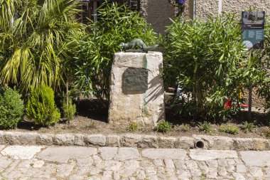 Hırvatistan 'ın Adriyatik Denizi, Cres Adası' ndaki tarihi Osor kasabası