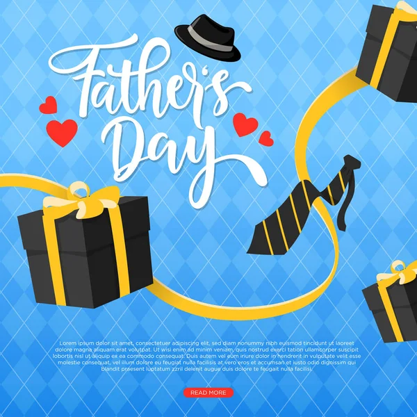 Happy Father\'s Day illustration vector graphic of good for greeting card, sale, typography, Background. Fathers day holiday