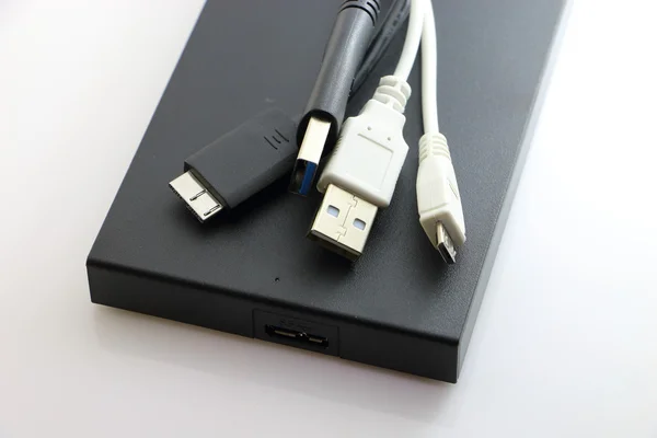 Conector USB para computador — Fotografia de Stock