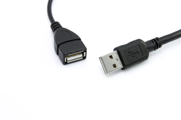 Internet bağlantısı için USB tel — Stok fotoğraf