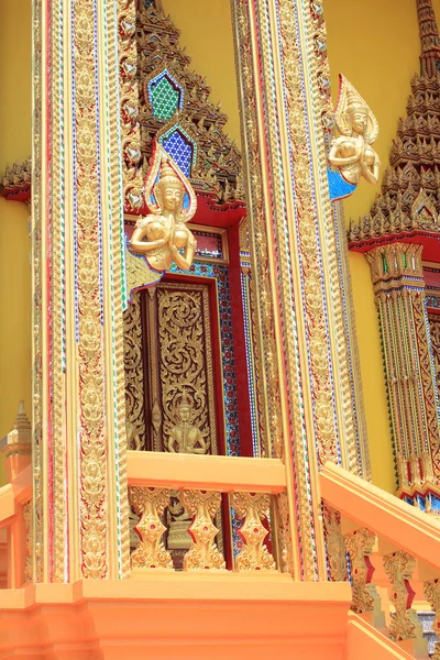Thai art style in thai temple — Stock Photo, Image