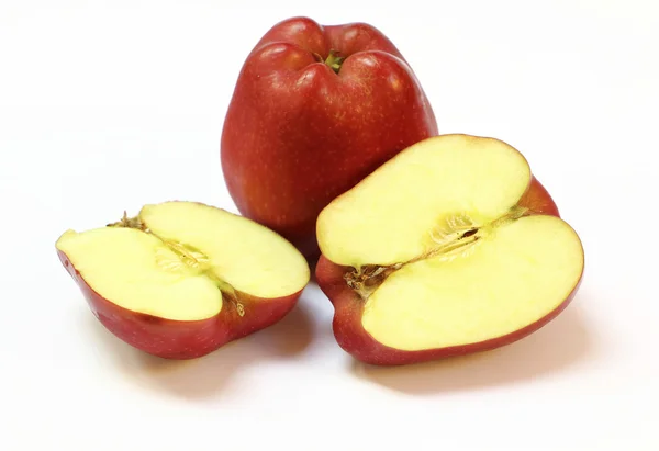 Dulce manzana roja — Foto de Stock