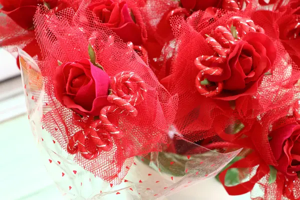 Walentynki róże — Zdjęcie stockowe