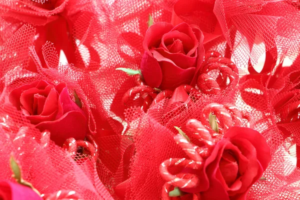 Walentynki róże tło — Zdjęcie stockowe