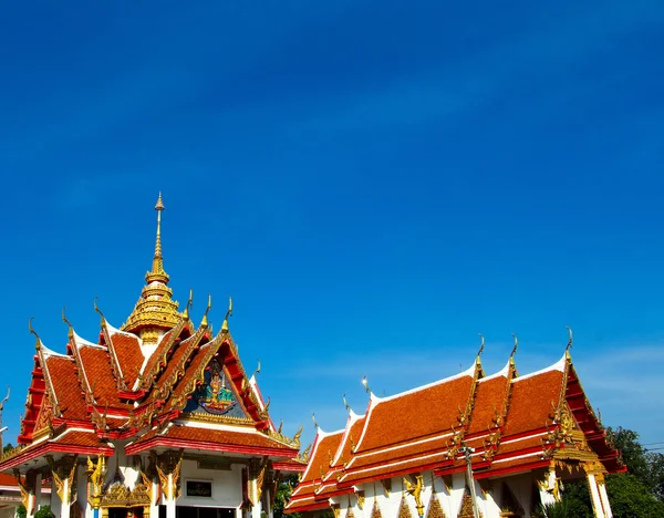 Thaise tempel gebouwontwerp — Stockfoto