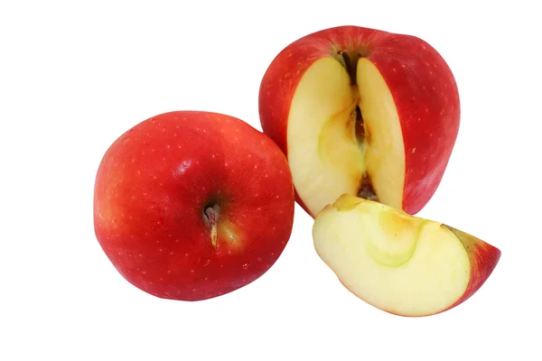 Roter Apfel süß — Stockfoto