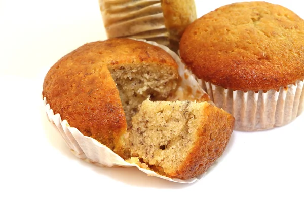 Banana cup cake — Stock Photo, Image