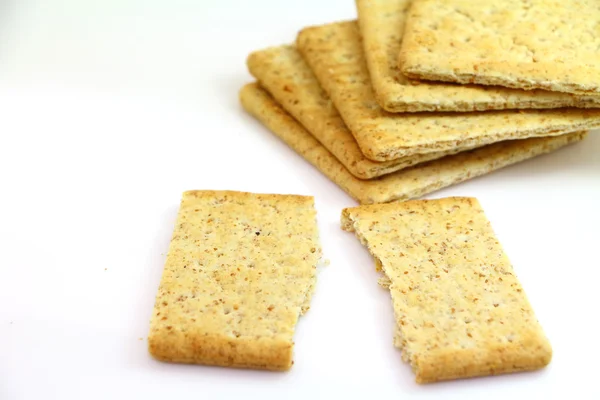 Crackers snack — Stock Photo, Image