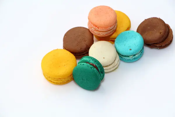 Piekarnia słodki Macarons — Zdjęcie stockowe