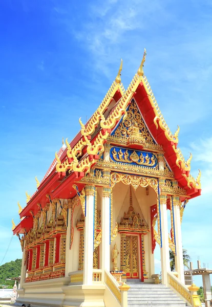 Edifício templo tailandês — Fotografia de Stock