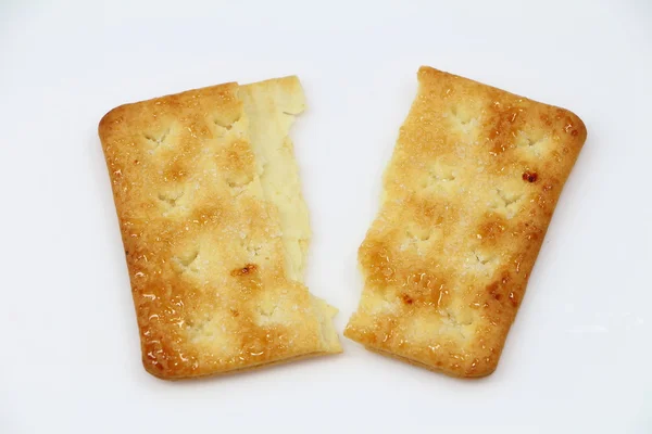 Sladký cracker svačina — Stock fotografie