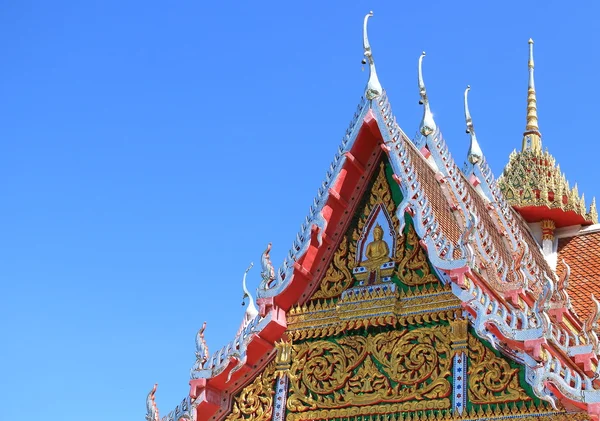 Detalhe arte templo tailandês — Fotografia de Stock