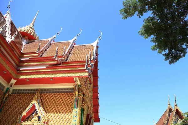 Detalhe arte templo tailandês — Fotografia de Stock