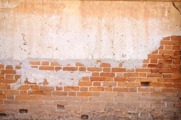 Antiguo muro de ladrillo — Foto de Stock
