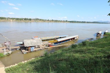 Chiang Han sokak pazar Loei - Tayland, 29 Aralık - 2015