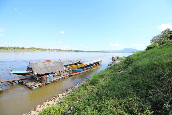 Mercado callejero de Chiang khan Loei - TAILANDIA, 29 DIC - 2015 — Foto de Stock