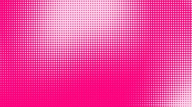 Nokta pembe desenli doku arkaplanı. Soyut illüstrasyon pop sanat yarım ton ve retro tarzı. yaratıcı tasarım sevgililer günü konsepti,