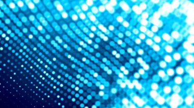 Nokta beyaz dalga ışık ekran gradyan doku arkaplanı. Soyut teknoloji büyük veri dijital arkaplanı. 3d oluşturma.