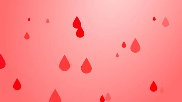 Ιατρική Υγεία Κόκκινο Αίμα Πτώση Μοτίβο Φόντο Αφηρημένη Υγειονομική Περίθαλψη — Φωτογραφία Αρχείου