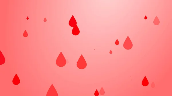 Medical Health Red Blood Drop Pattern Background Abstract Healthcare World — Stock Photo, Image