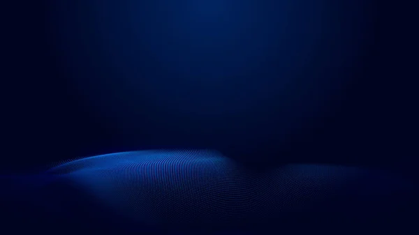 Dot Blue Wave Light Screen Gradient Texture Background Abstract Technology — Stock Photo, Image