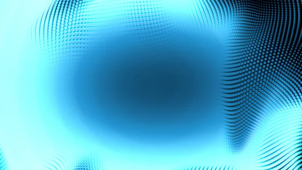 Dot Witte Blauwe Golf Licht Scherm Gradiënt Textuur Achtergrond Abstract — Stockfoto