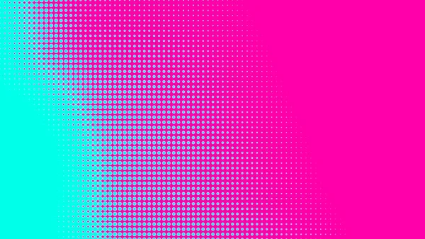 Dots Halftone Πράσινο Ροζ Χρώμα Μοτίβο Κλίση Υφή Ψηφιακή Τεχνολογία — Φωτογραφία Αρχείου