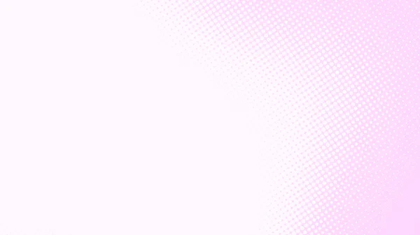 ドットピンクの白のパターングラデーションの質感の背景 要約ポップアートハーフトーンとレトロなスタイル — ストック写真