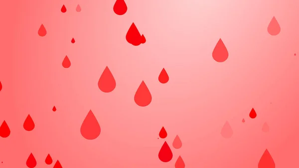 Medical Health Red Blood Drop Pattern Background Abstract Healthcare World — Stock Photo, Image