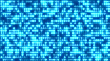 Nokta beyaz desenli ekran ışık eğimli doku arka planına öncülük etti. Soyut teknoloji büyük veri dijital arkaplanı. 3d oluşturma.