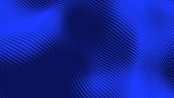 Fondo Textura Degradado Pantalla Luz Onda Azul Punto Tecnología Abstracta —  Fotos de Stock