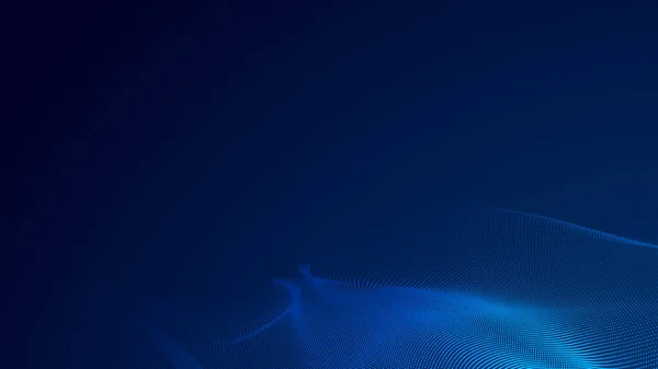 Fondo Textura Degradado Pantalla Luz Onda Azul Punto Tecnología Abstracta — Foto de Stock