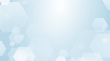 Altıgen geometrik beyaz desen parlak sağlık ve teknoloji geçmişi. Soyut grafik dijital gelecek bilim konsept tasarımı.