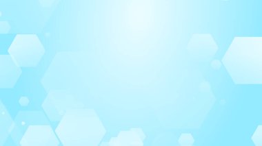 Altıgen geometrik beyaz desen parlak sağlık ve teknoloji geçmişi. Soyut grafik dijital gelecek bilim konsept tasarımı.