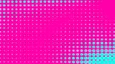 Noktalar yarım ton yeşil pembe renk desenli, teknolojik dijital arka planlı. Noktalar, yaz arkaplanlı sanat çizgi romanları.. 